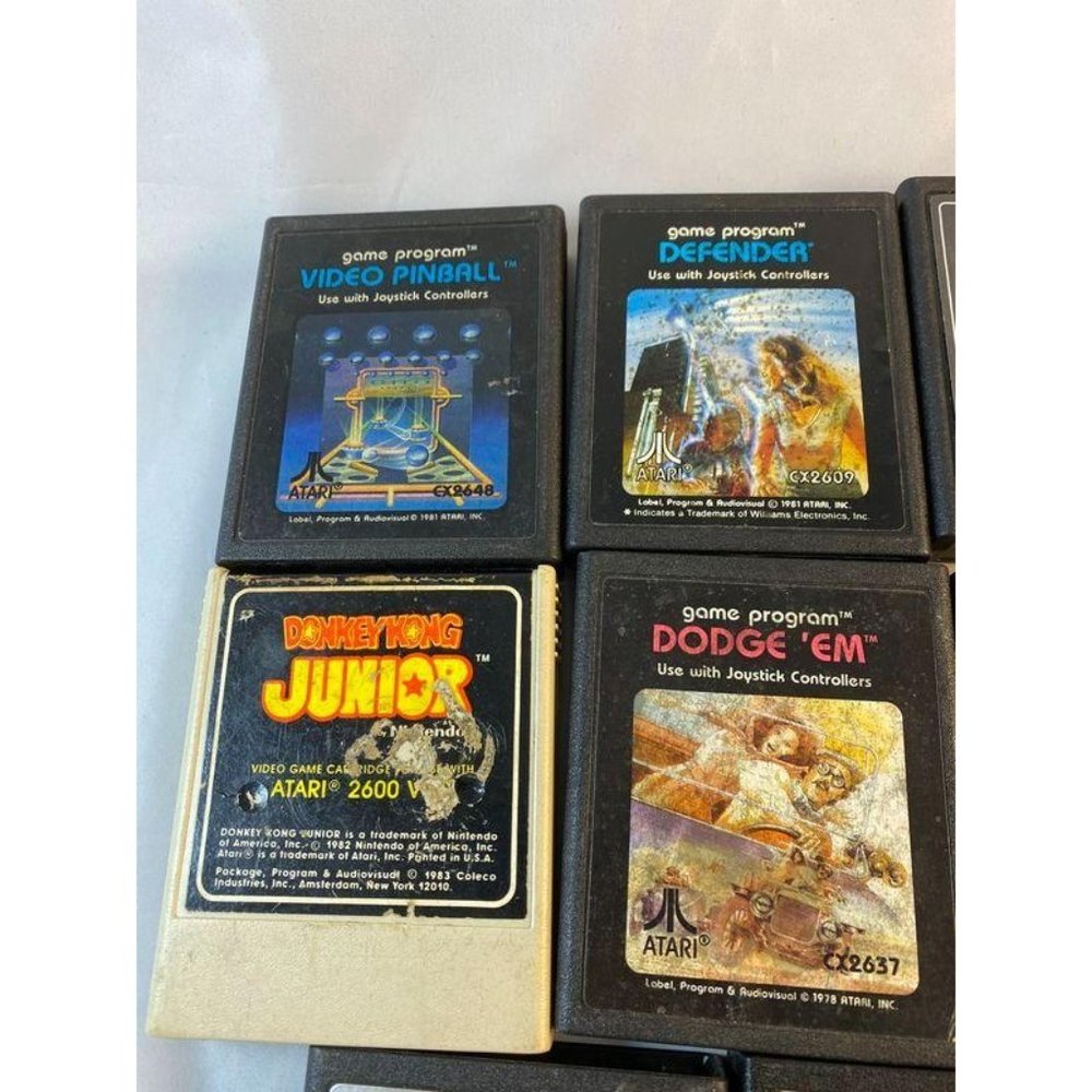 80’s Vintage Atari-Tele Game Bundle-Serious Inquir - Picture 3 of 6